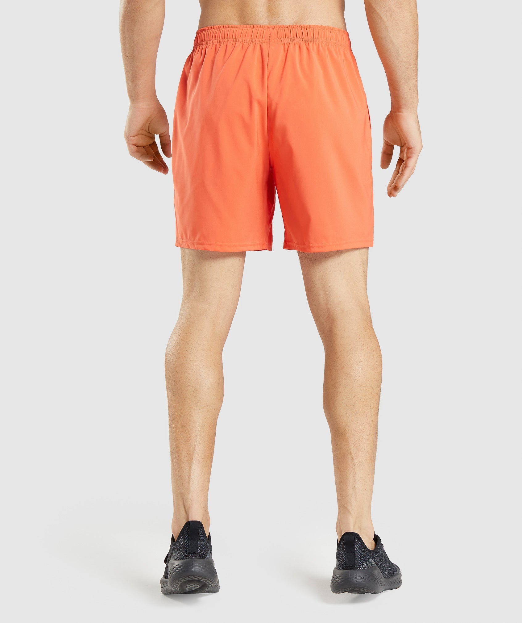 Orange Men's Gymshark Arrival Shorts | IULPXM-348