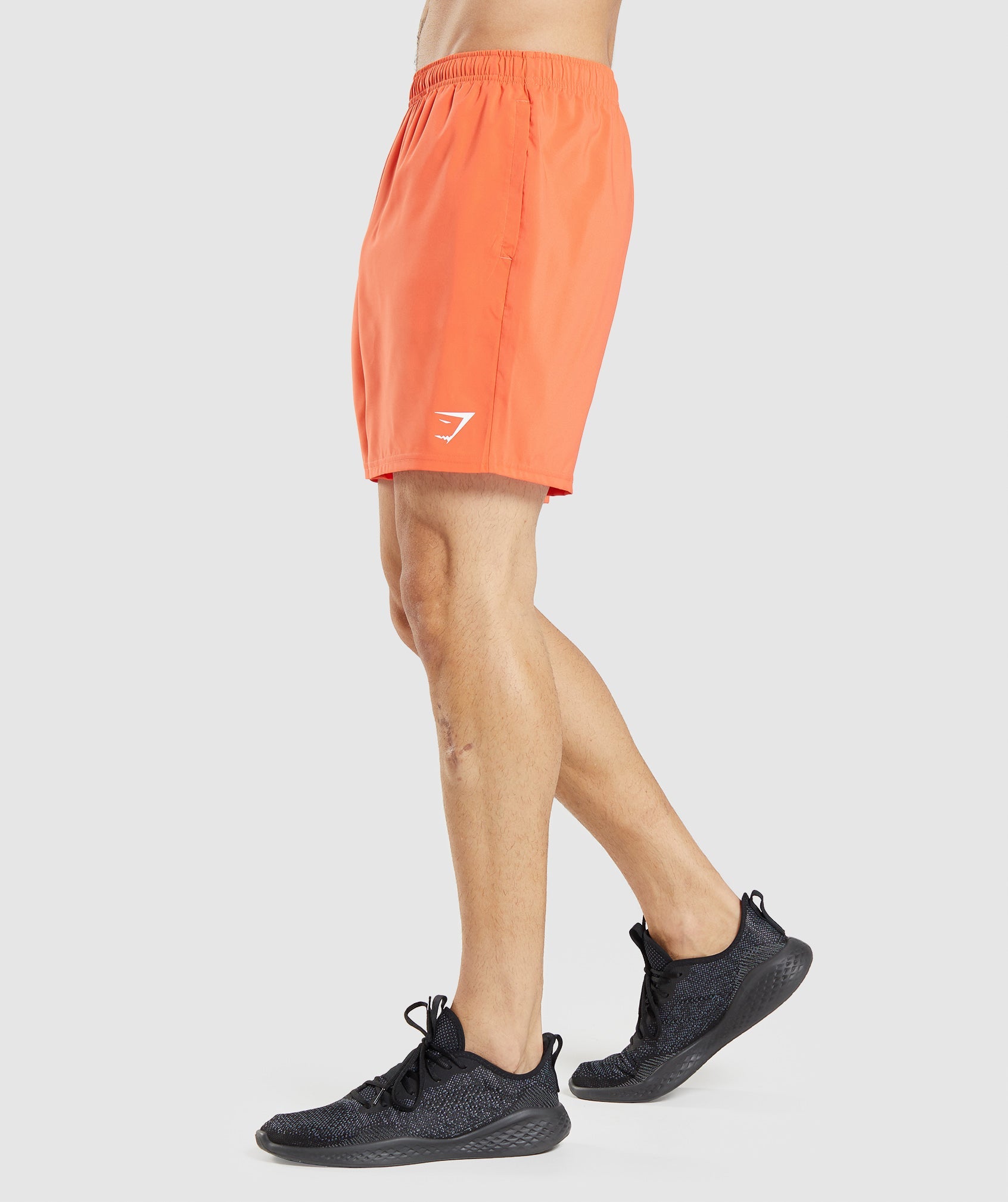 Orange Men's Gymshark Arrival Shorts | IULPXM-348