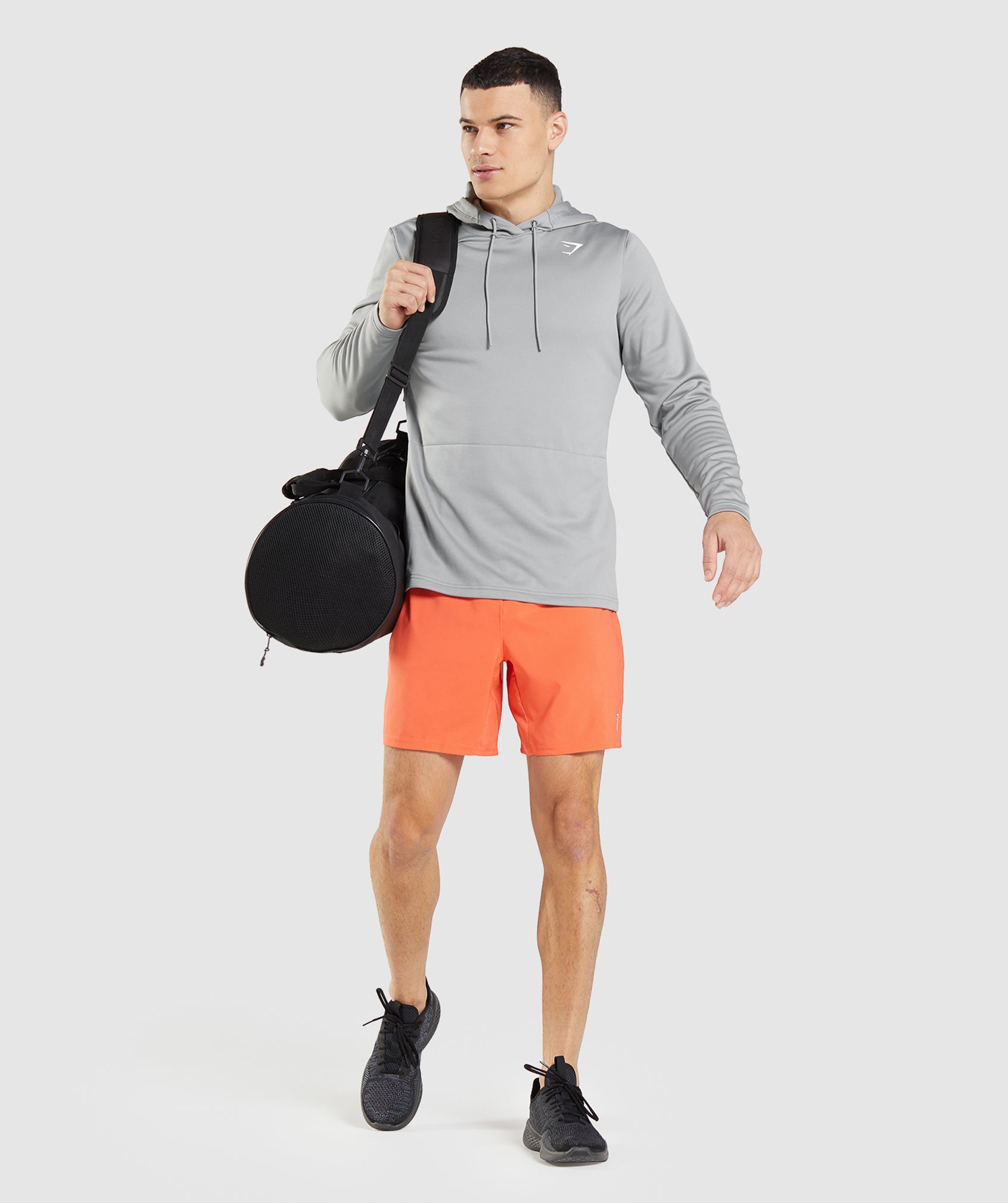 Orange Men's Gymshark Arrival Shorts | IULPXM-348