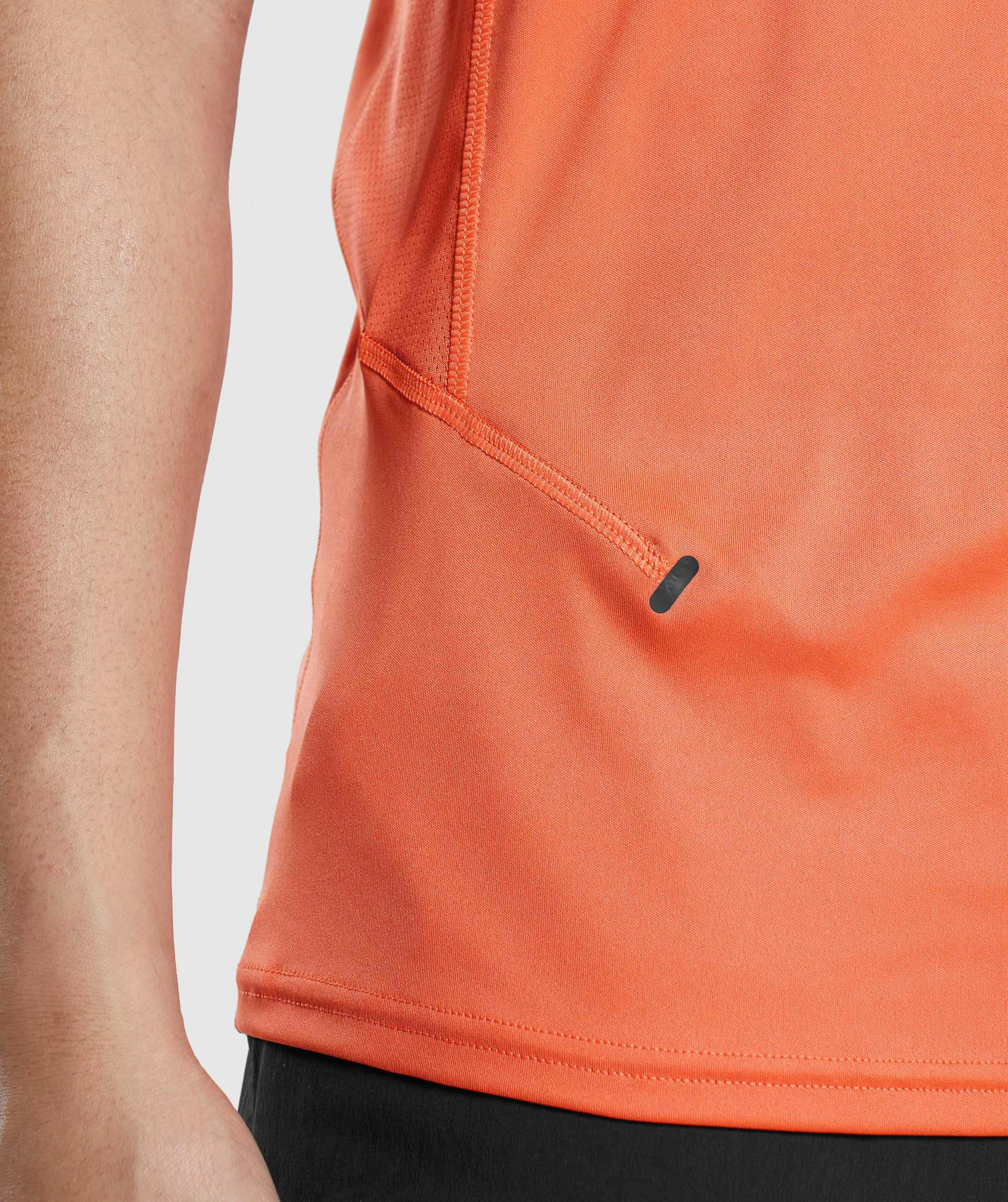 Orange Men's Gymshark Speed Evolve Tanks | QTNZSA-167