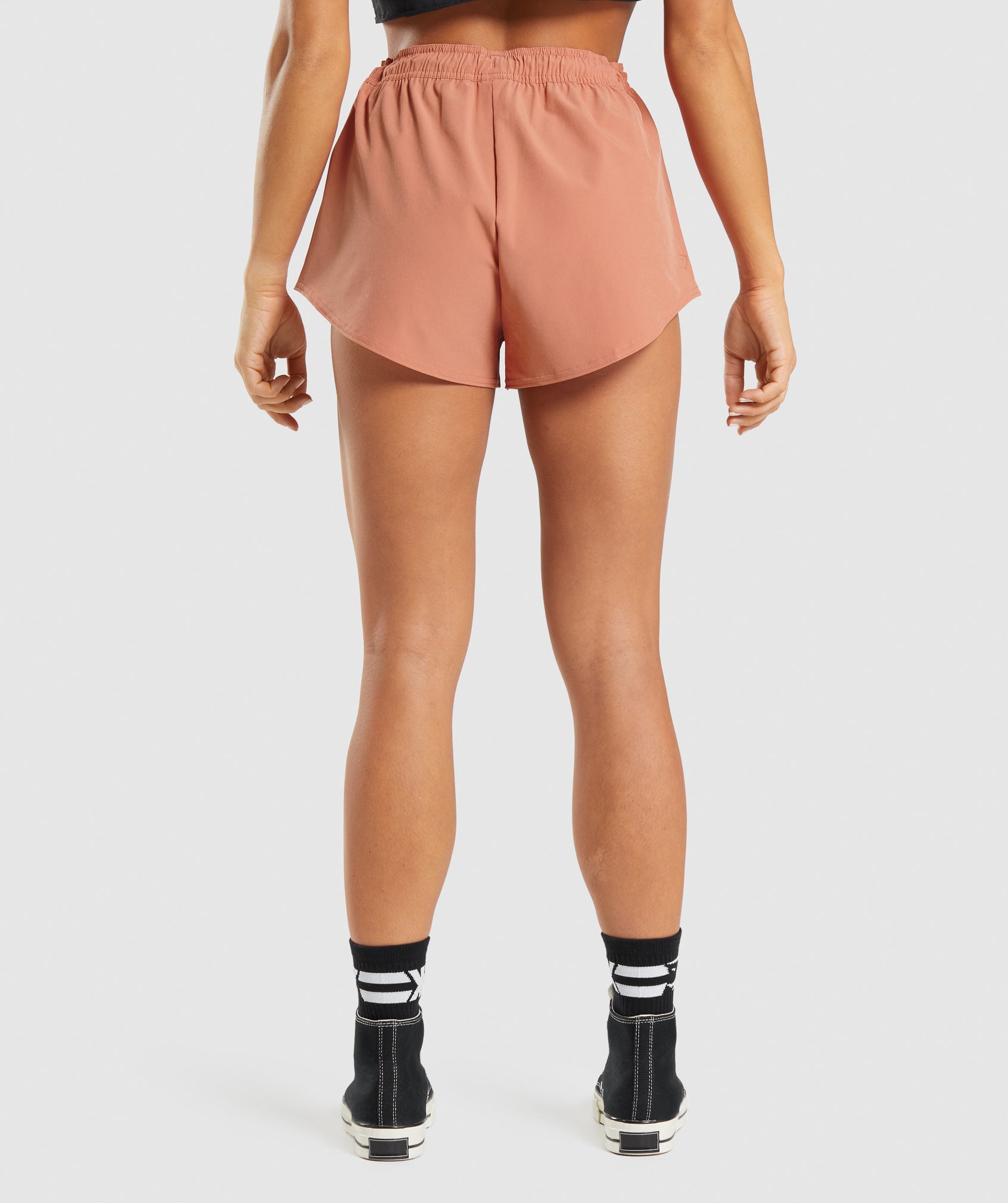 Orange Women's Gymshark KK Fit Woven Shorts | ILPJFT-378