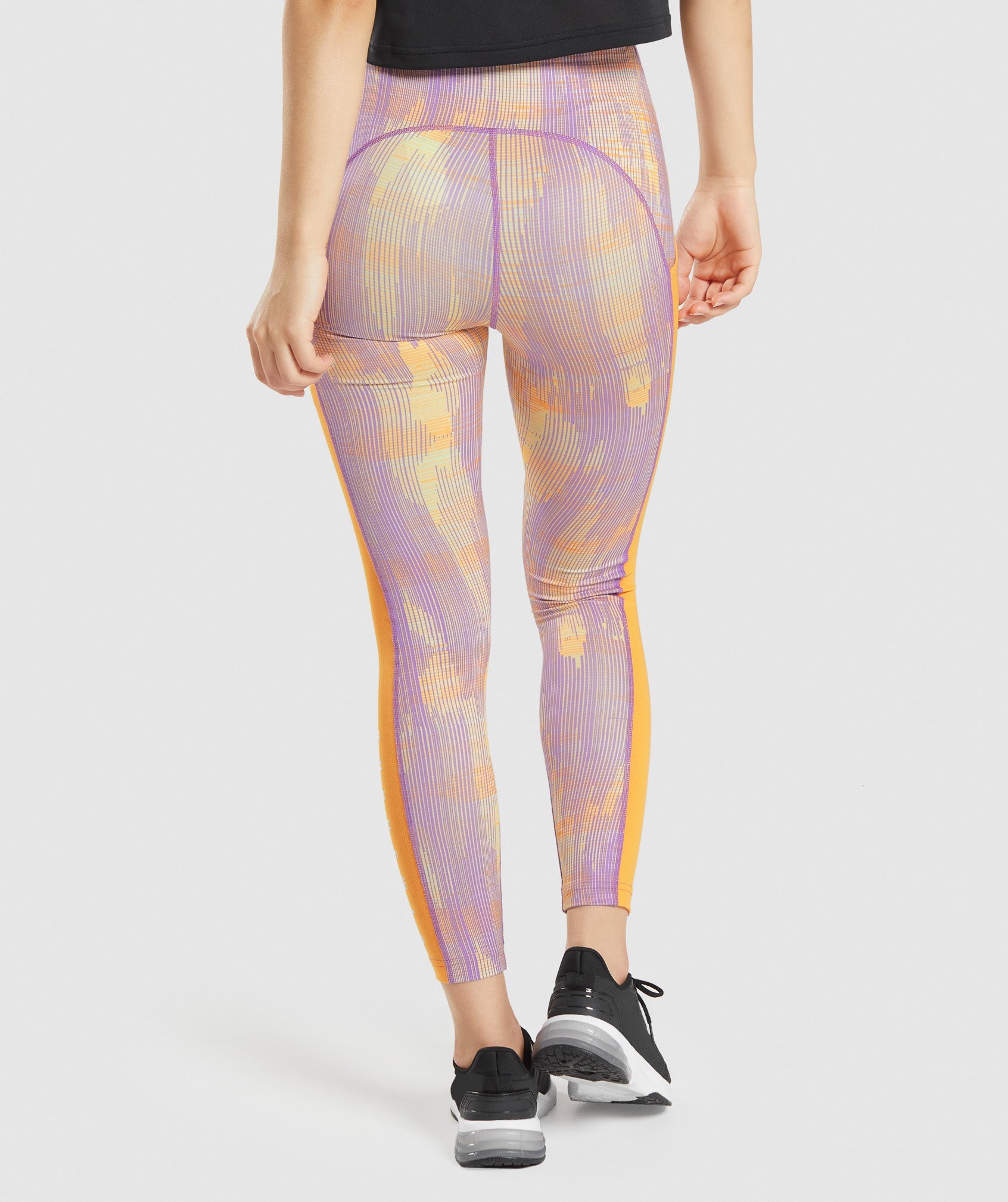 Orange Women's Gymshark Sport Leggings | XCZPMJ-042