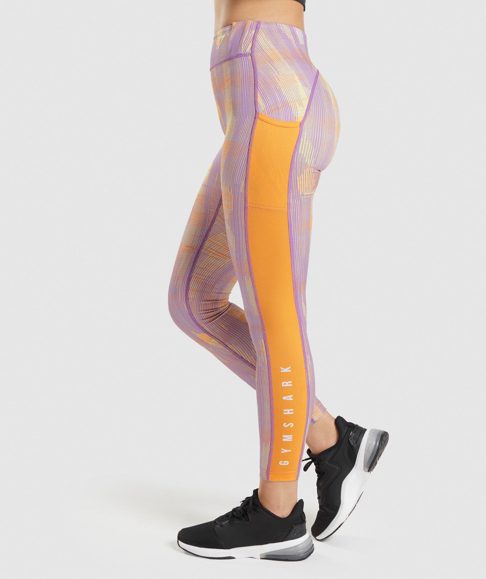 Orange Women's Gymshark Sport Leggings | XCZPMJ-042