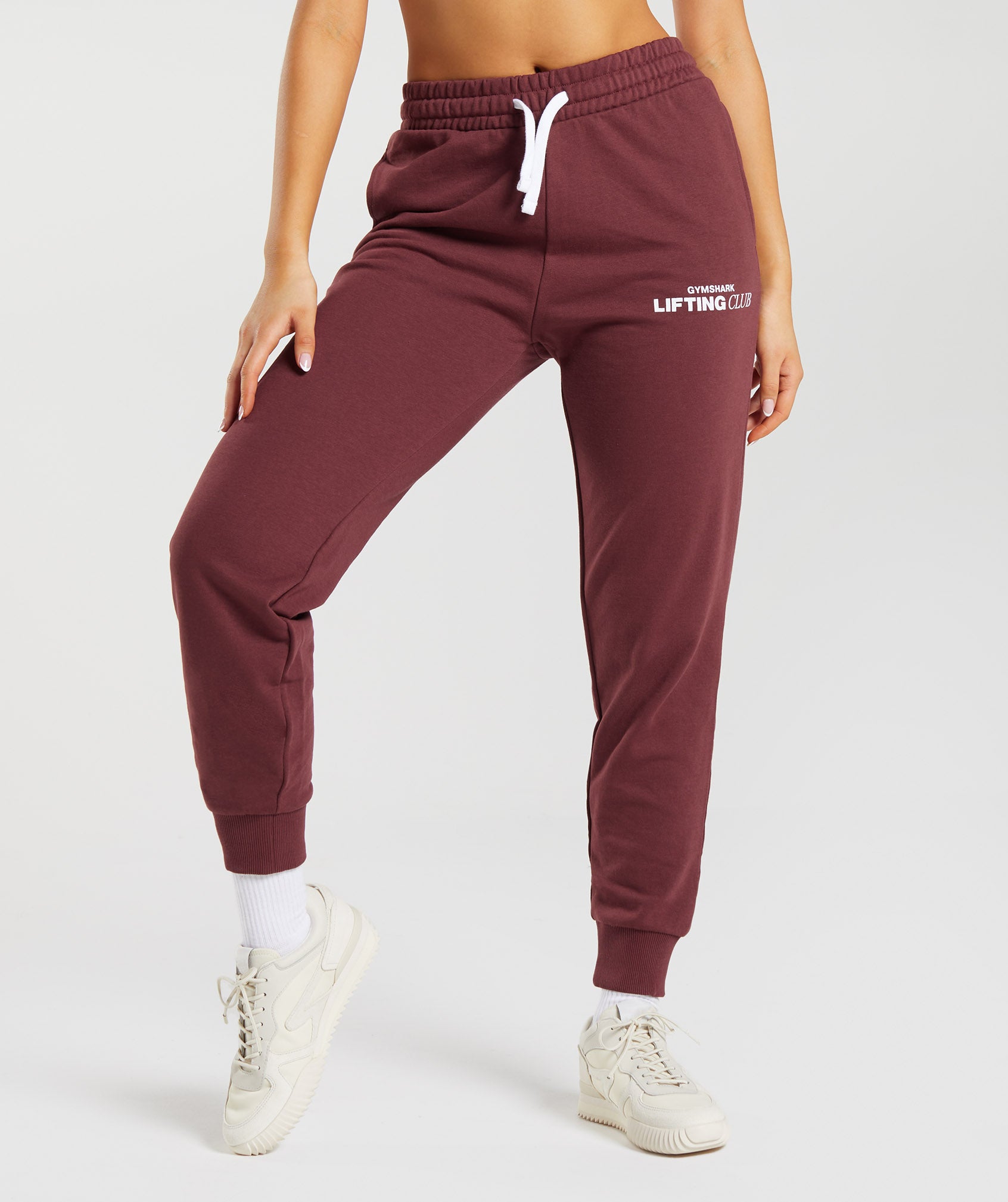 Pink Brown Women\'s Gymshark Social Club Jogger | RLKNAM-042