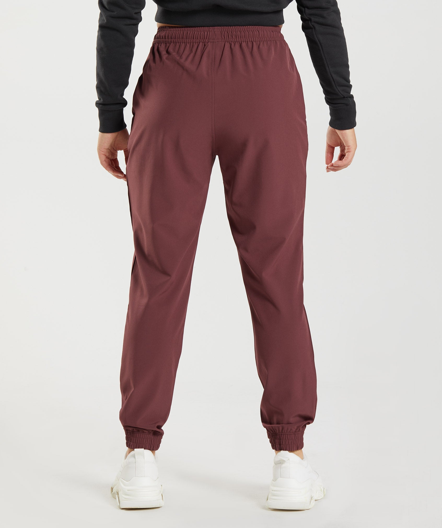 Pink Brown Women's Gymshark Training Woven Jogger | JSHONZ-620