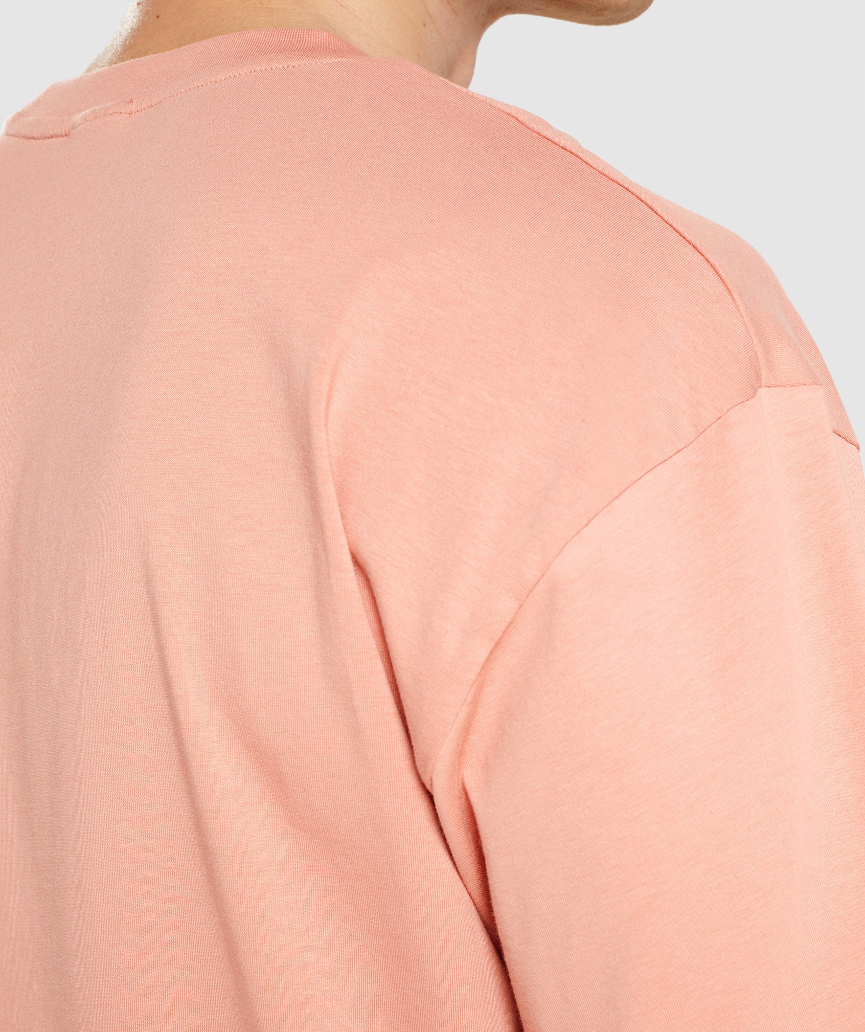 Pink Men's Gymshark Essential Oversized T Shirts | GZTKSY-056