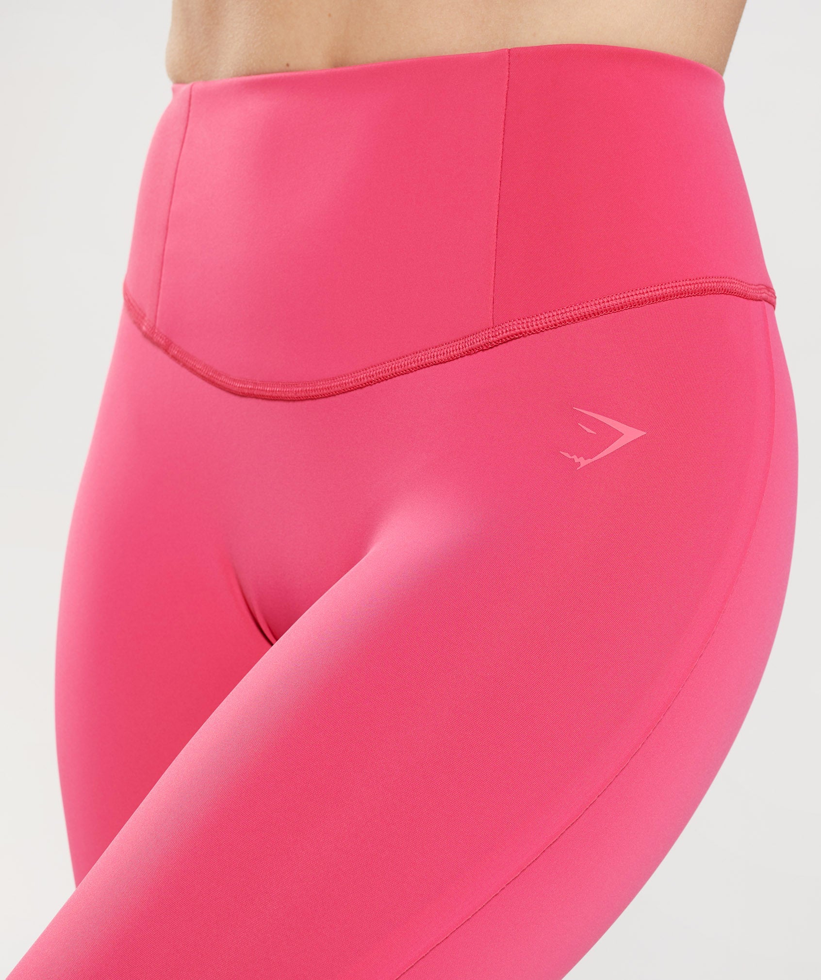 Pink Women's Gymshark Studio 7/8 Leggings | VXARJM-364