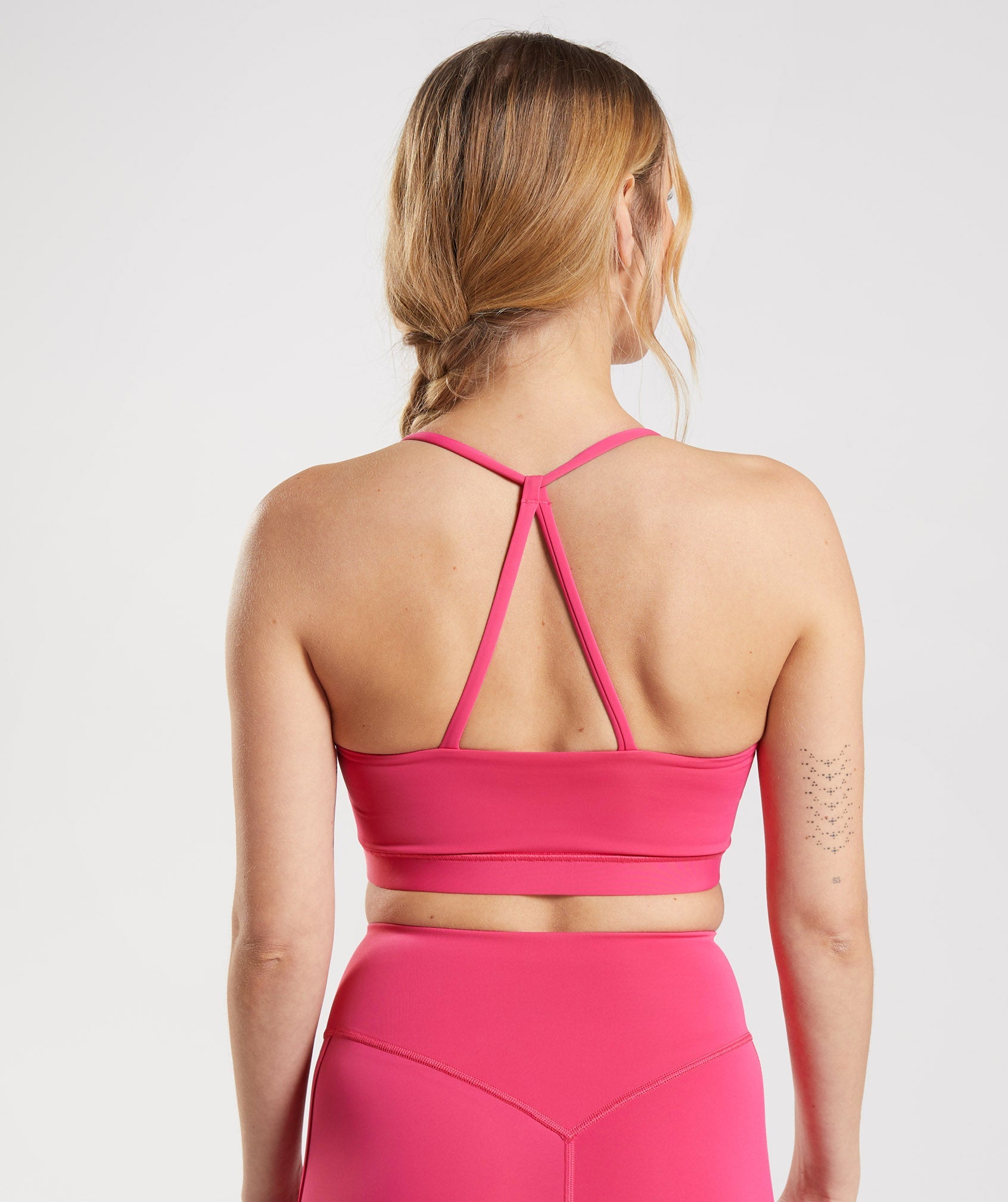 Pink Women's Gymshark Studio Sports Bra | FUDNZM-491