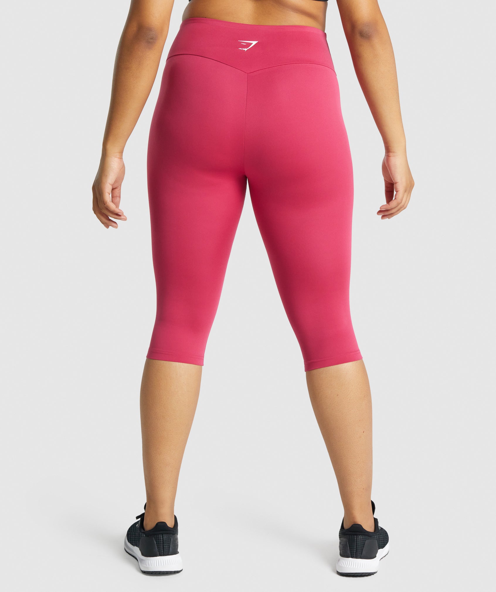 Pink Women's Gymshark Training Cropped Leggings | BKYCTJ-978