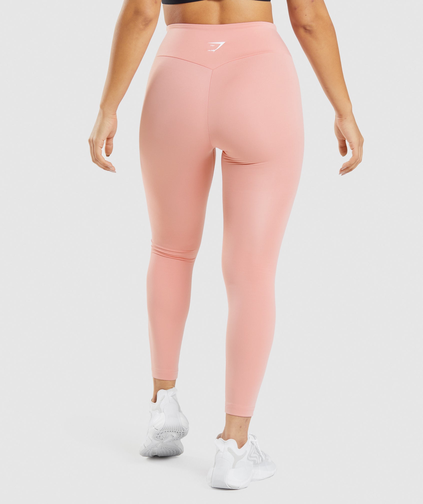 Pink Women's Gymshark Training Leggings | IQEVFT-173