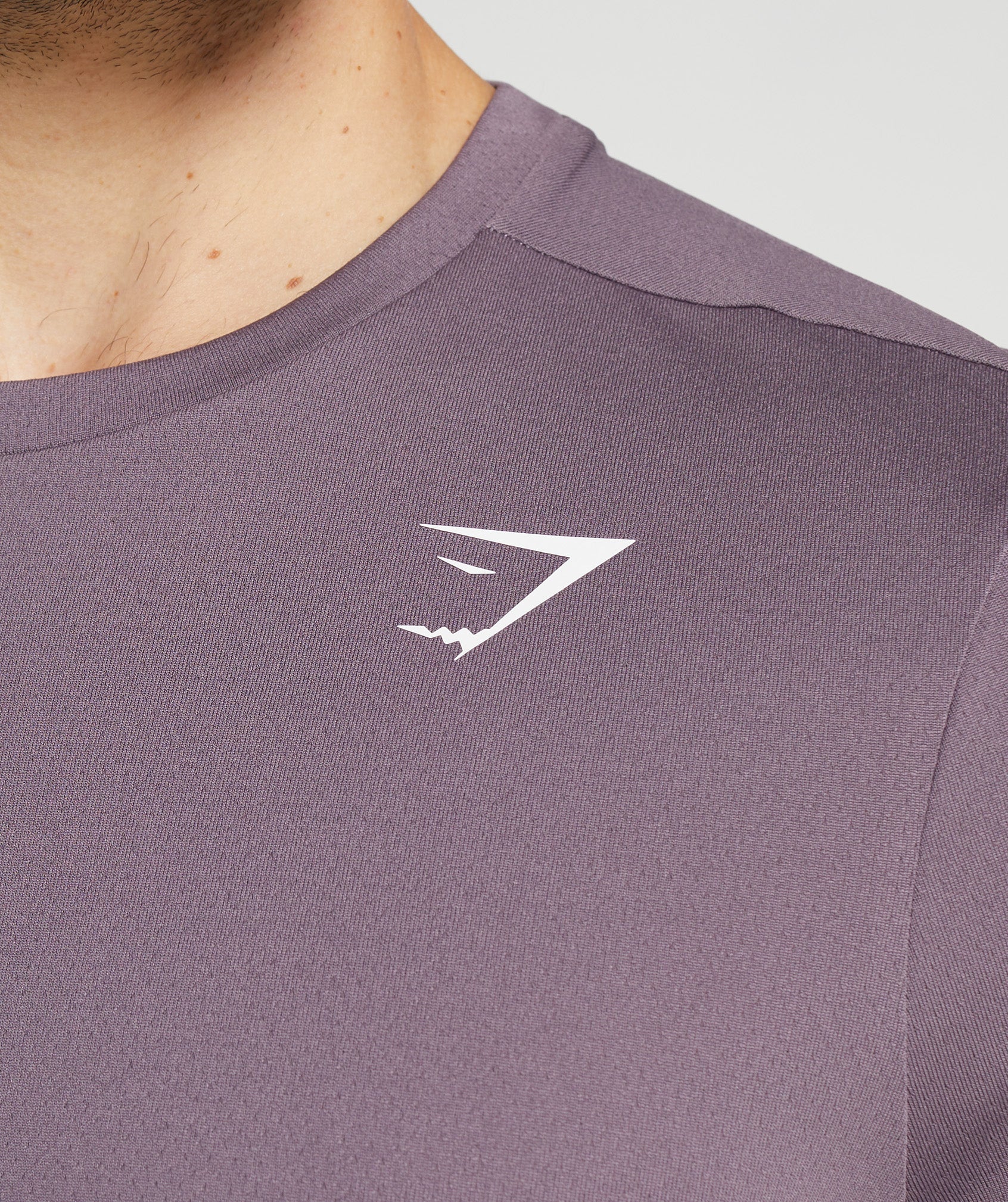 Purple Men's Gymshark Arrival T Shirts | EFMXLH-749