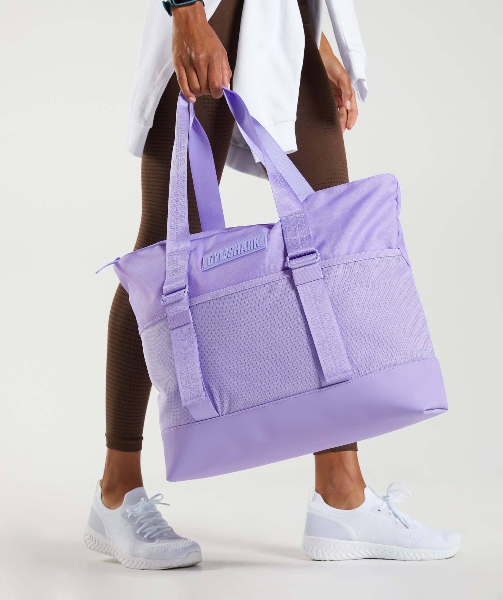 Purple Men's Gymshark Everyday Tote Bags | JYHGDZ-314