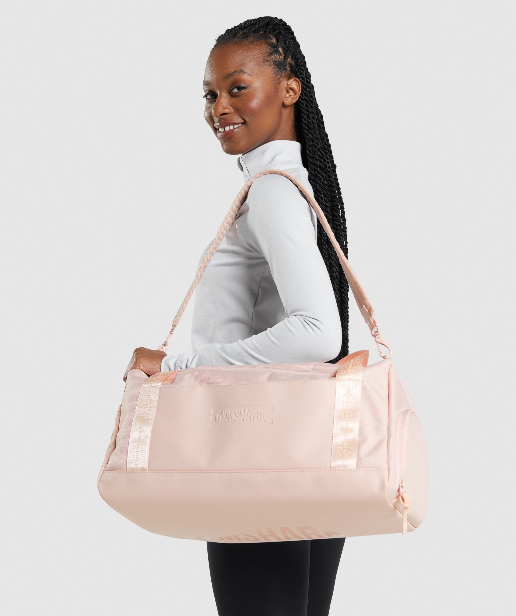 Purple Pink Women's Gymshark Small Everyday Gym Bags | UEGZTI-187