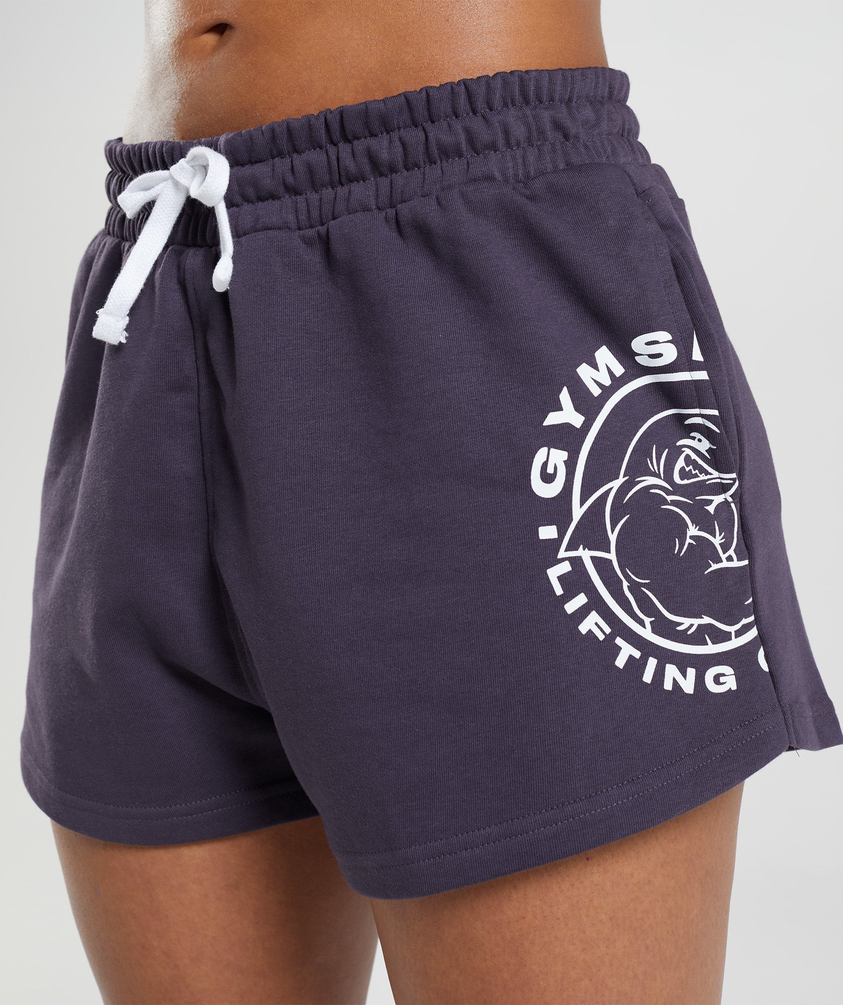 Purple Women's Gymshark Legacy Shorts | GEJZHA-614