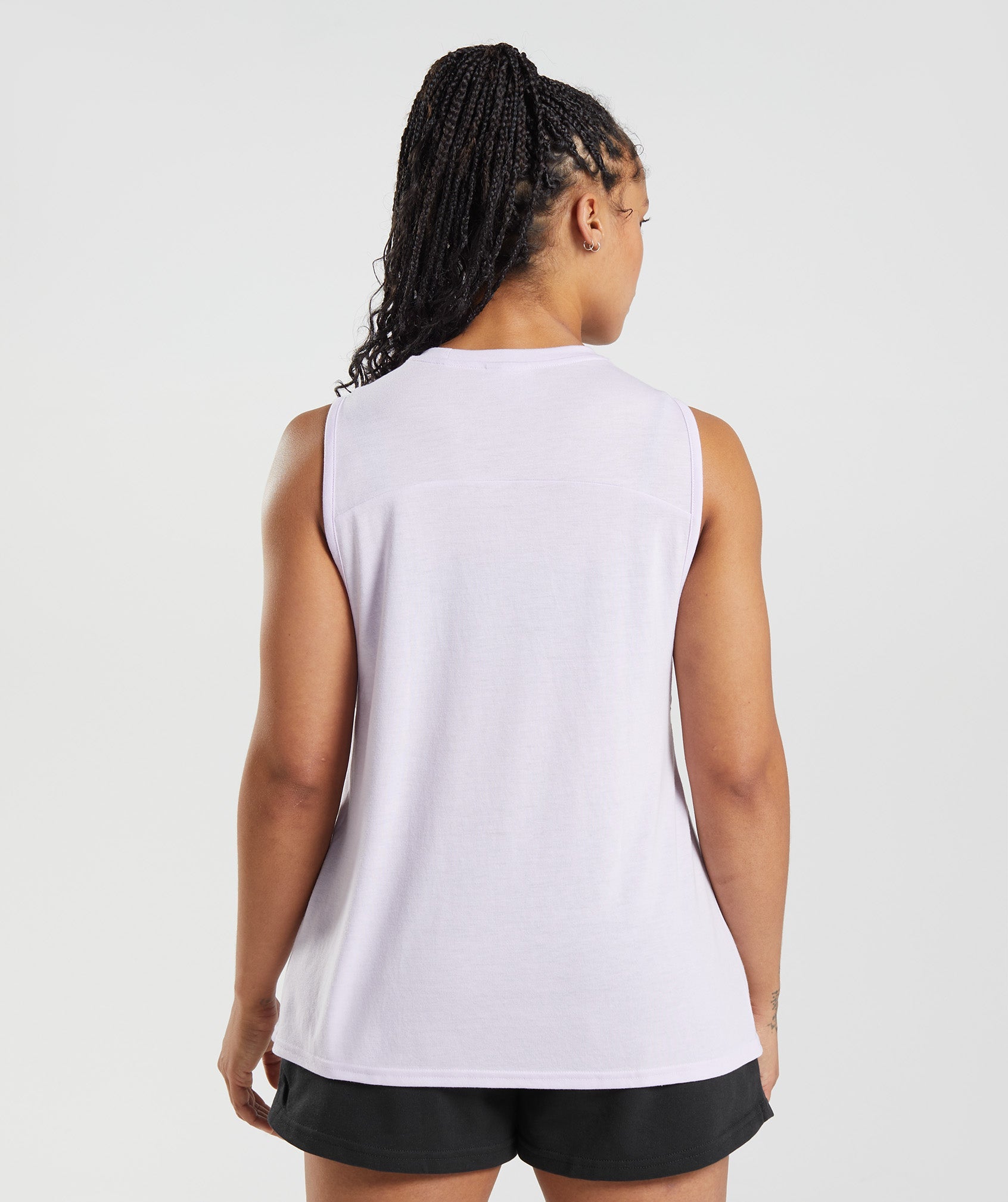 Purple Women's Gymshark Legacy Tanks | AERQNM-862