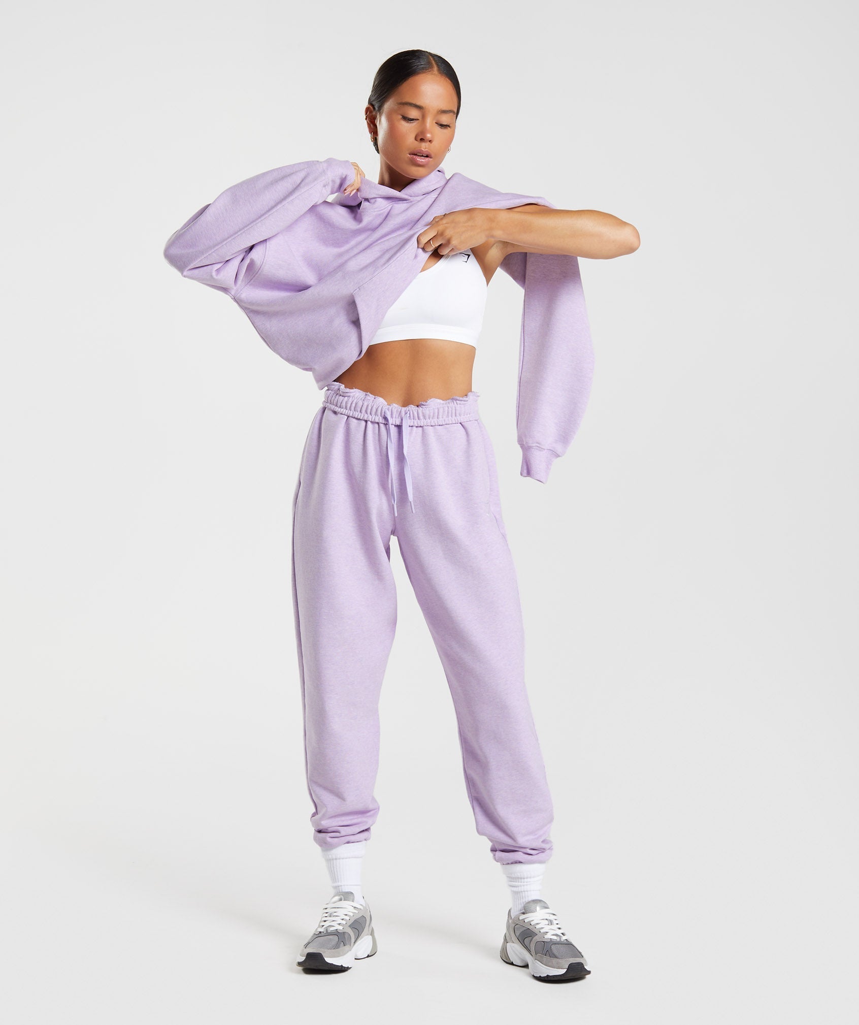 Purple Women's Gymshark Rest Day Sweats Jogger | APFYNG-468