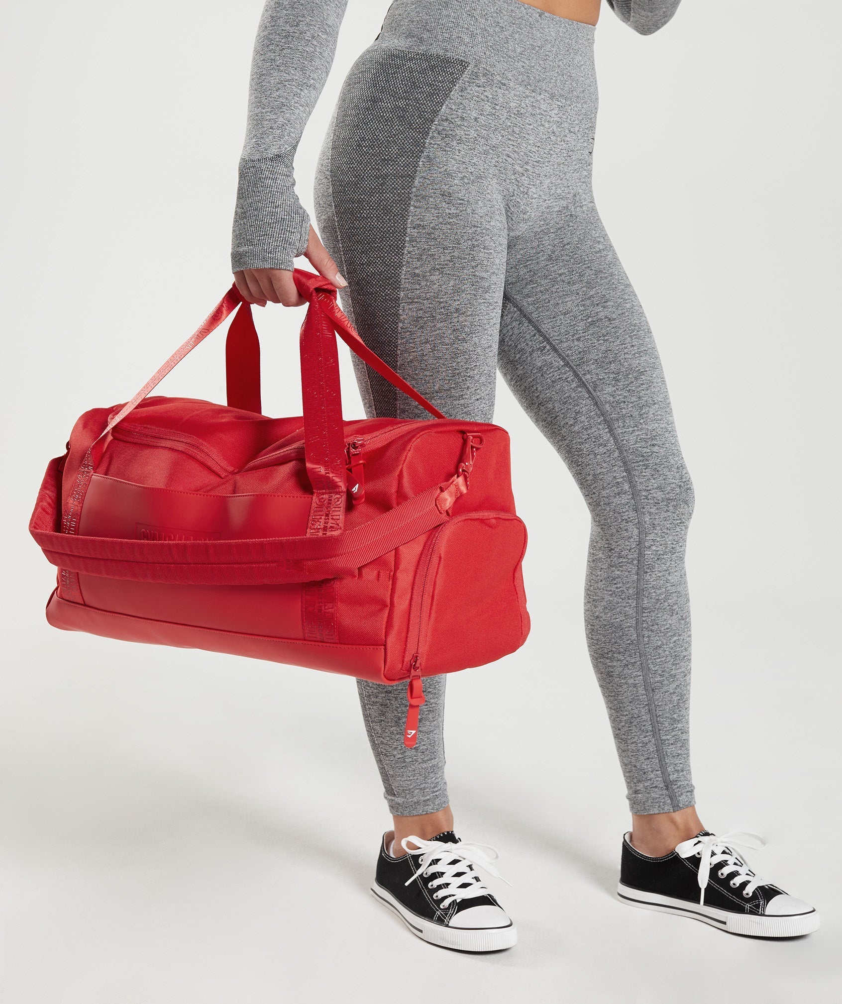 Red Men's Gymshark Small Everyday Holdall Bags | YJWVCO-106