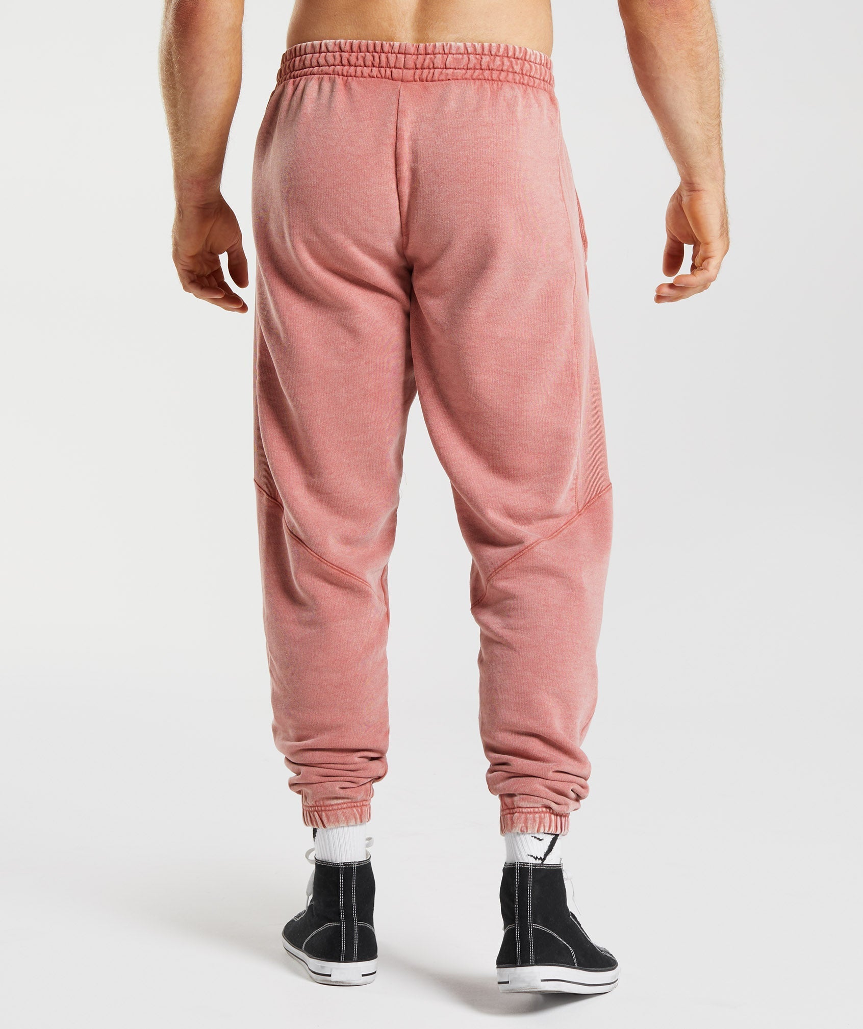 Rose Men's Gymshark Power Washed Jogger | LQDUKY-635