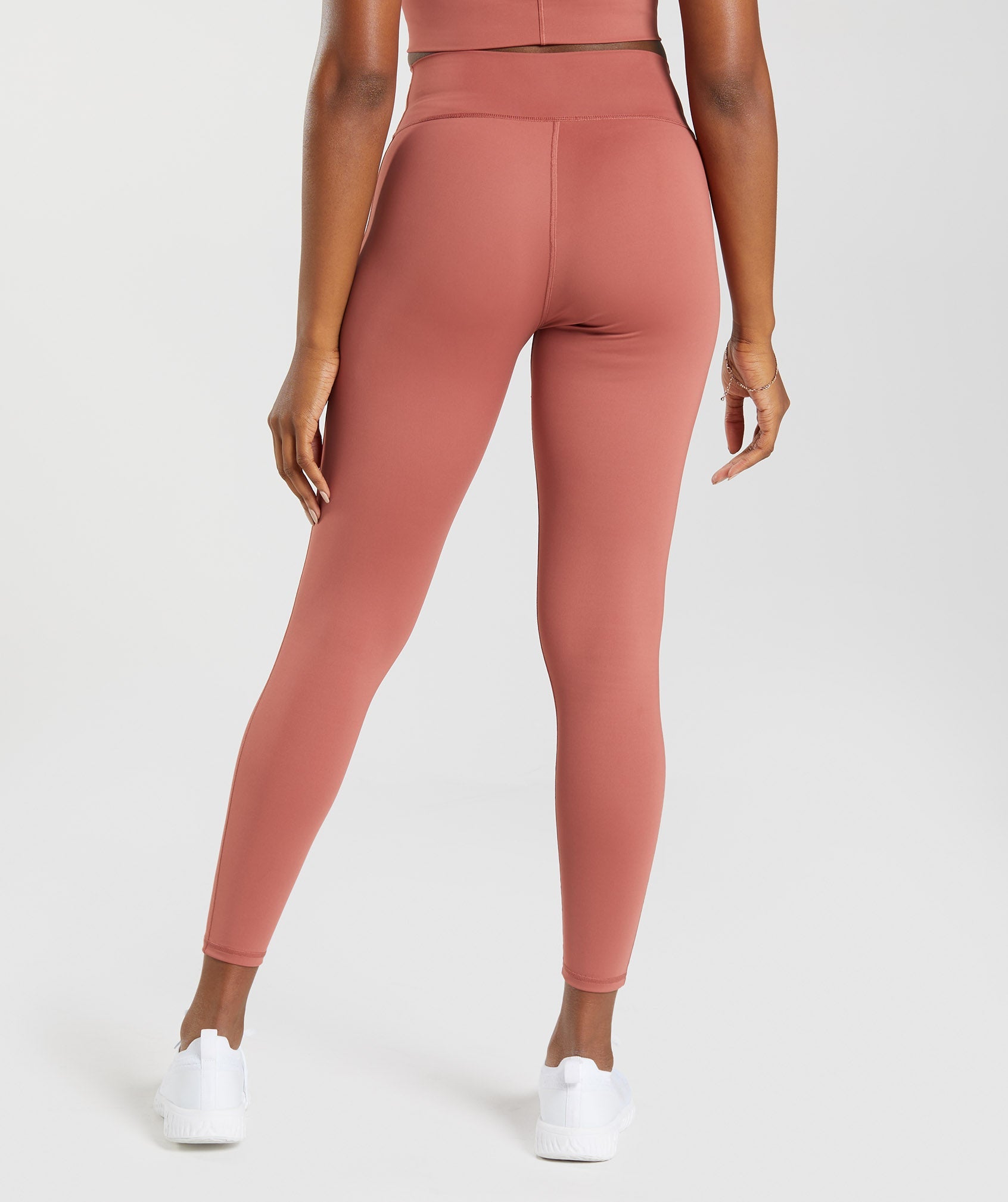 Rose Women's Gymshark Elevate Leggings | EVTYMS-015