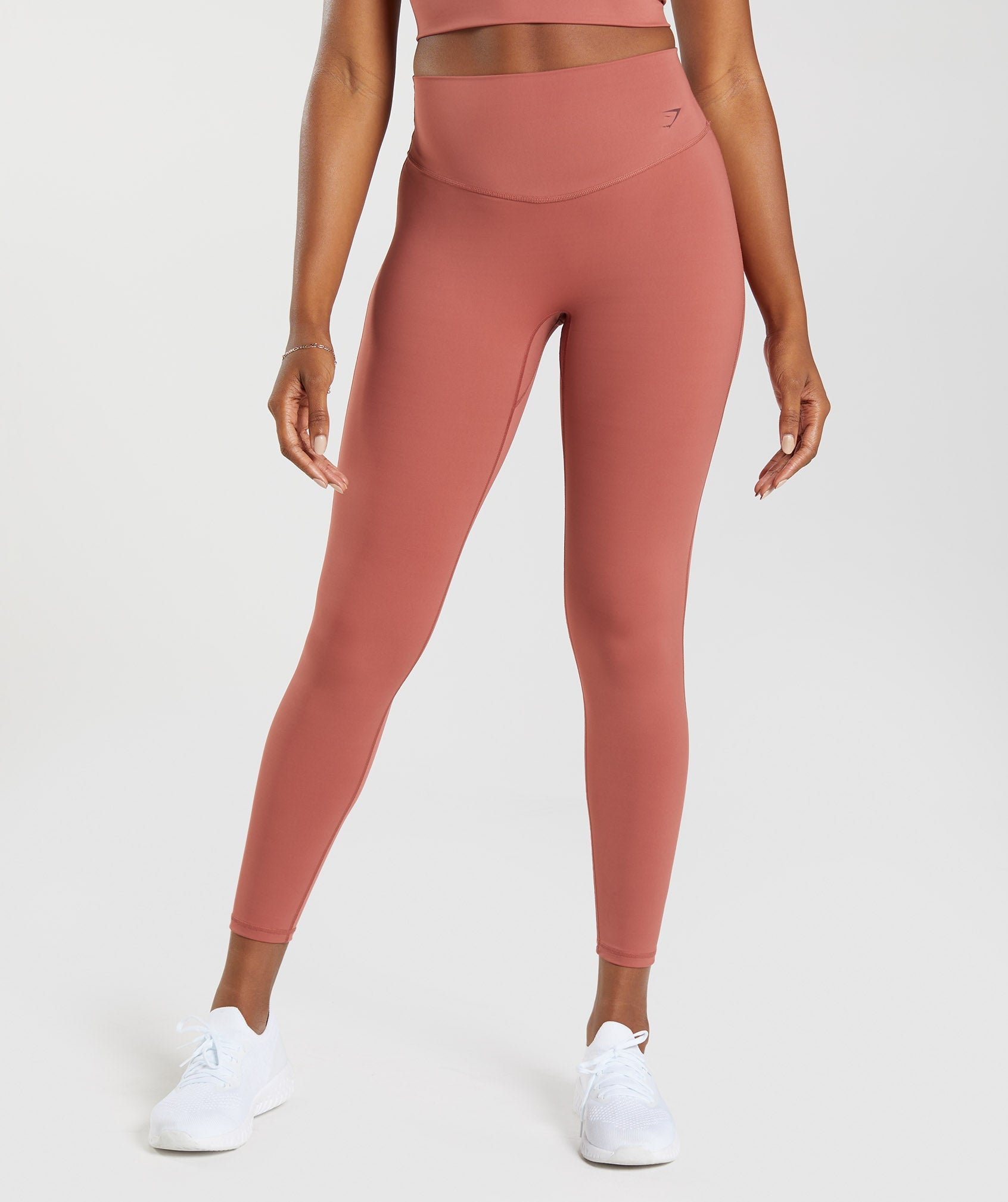 Rose Women\'s Gymshark Elevate Leggings | EVTYMS-015