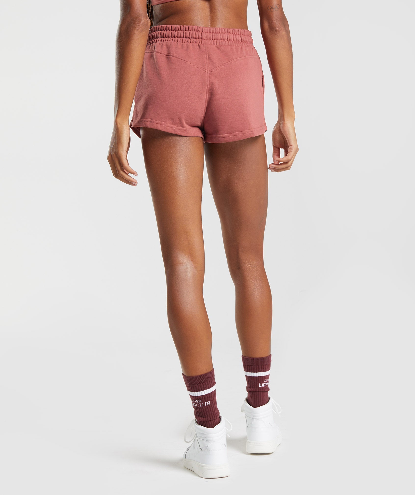 Rose Women's Gymshark Social Club Shorts | OKQWVL-031