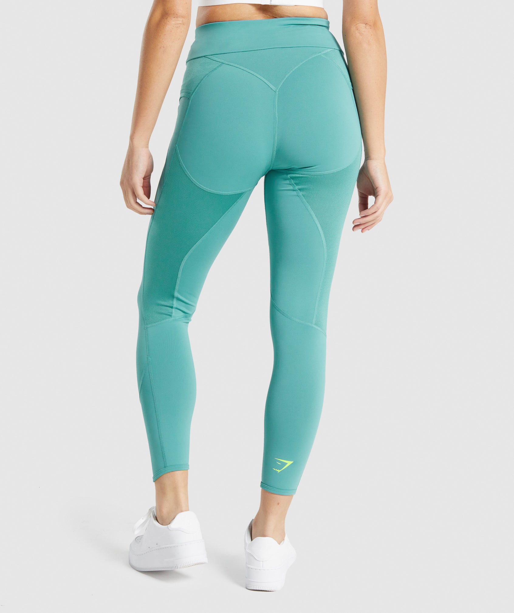 Turquoise Women's Gymshark Pulse Leggings | YGRLVH-532