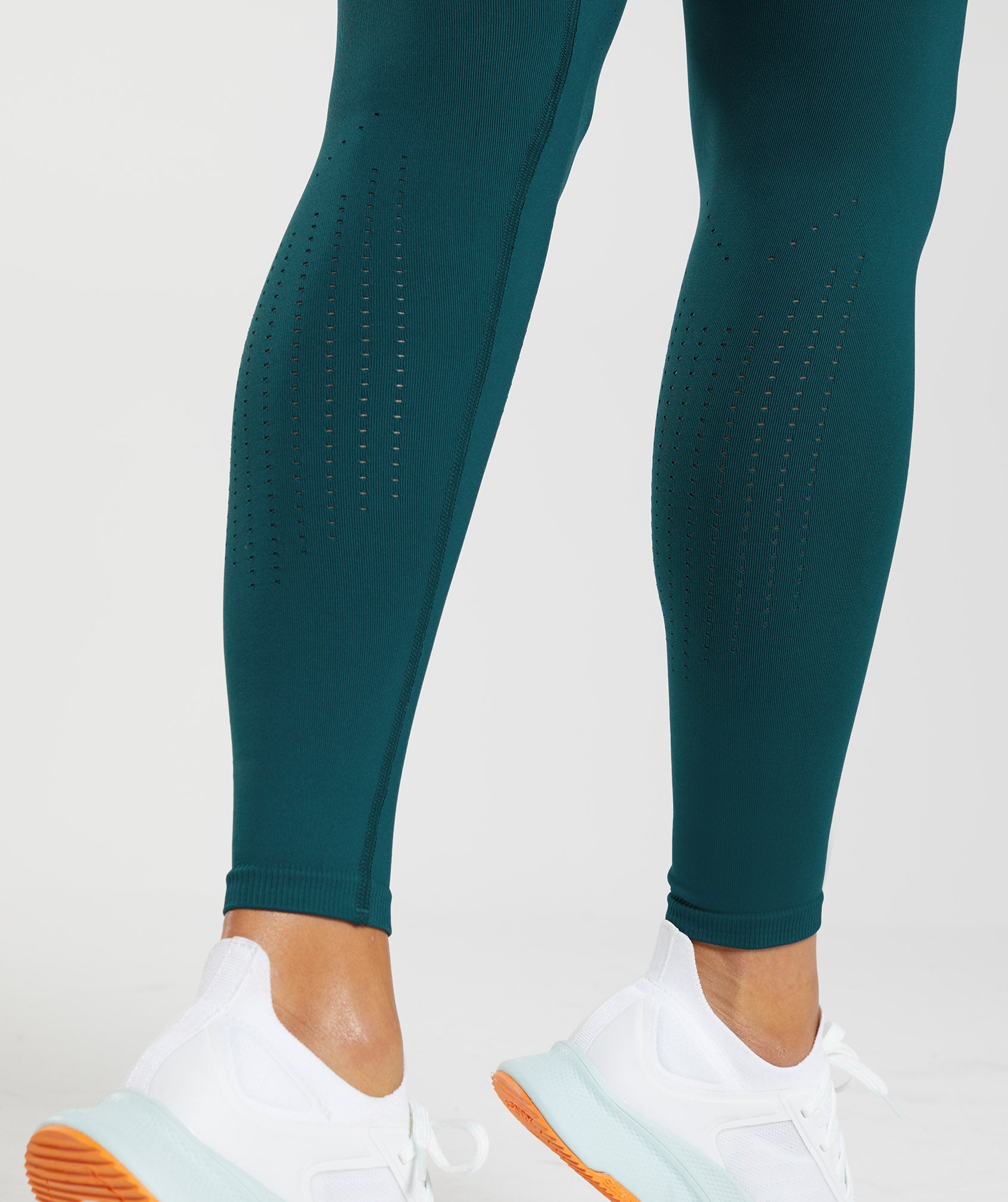 Turquoise Women's Gymshark Sweat Seamless Sculpt Leggings | JTBFRW-476