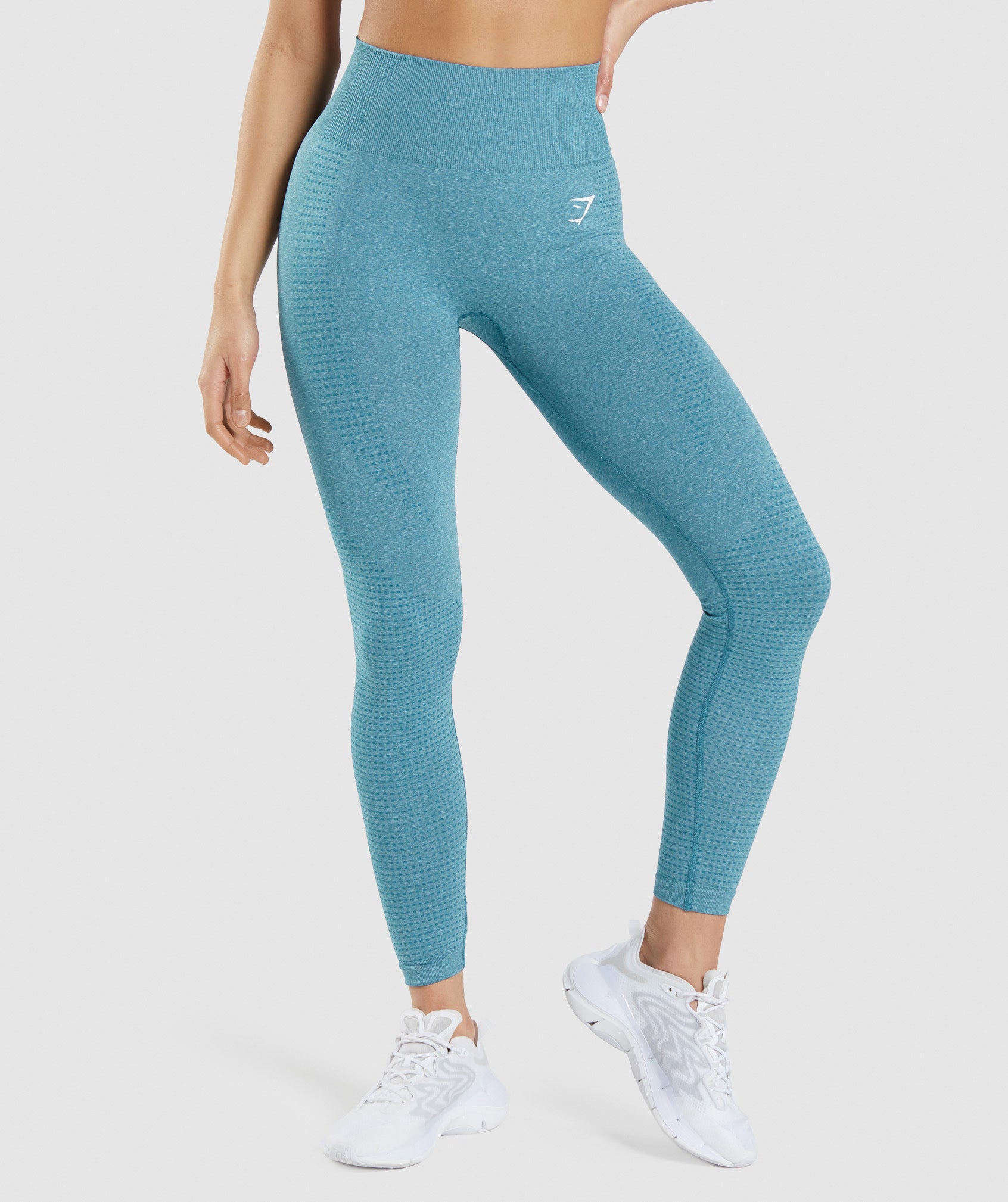 Turquoise Women\'s Gymshark Vital Seamless 2.0 Leggings | SMTNXZ-479