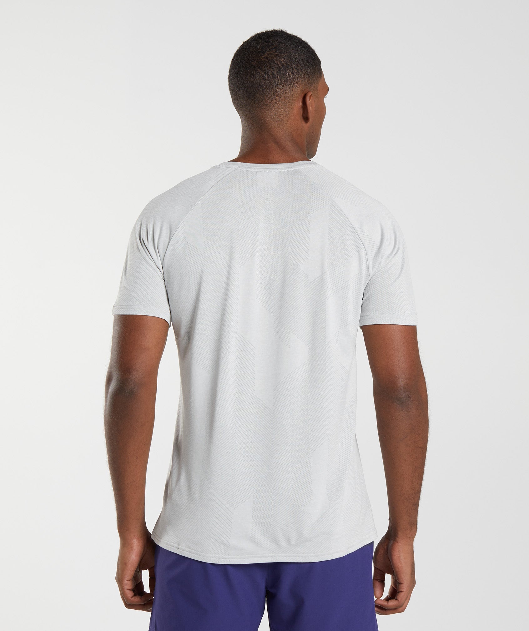 White Men's Gymshark Apex T Shirts | YXIQKN-651