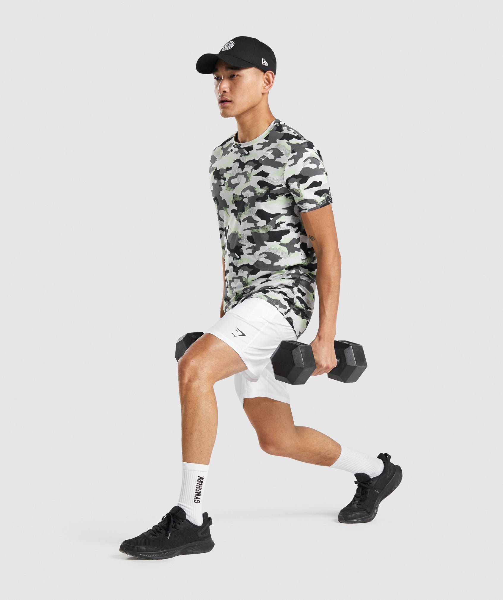 White Men's Gymshark Arrival 7