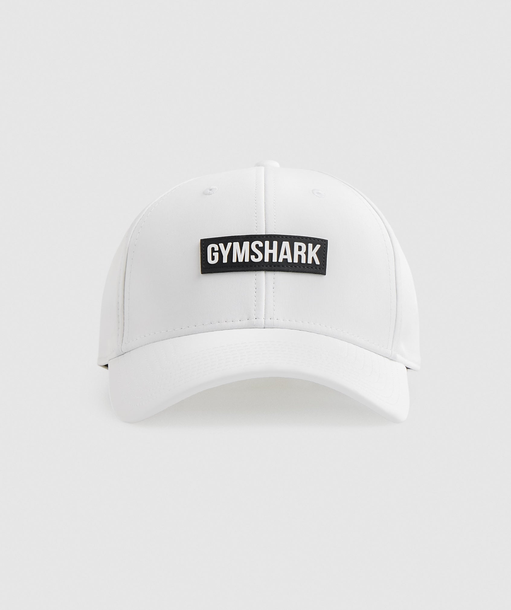 White Men's Gymshark Snapback Hats | FZYQUJ-029