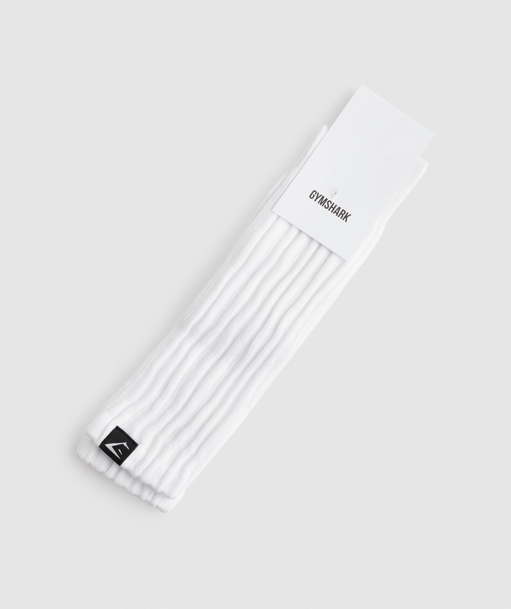 White Women's Gymshark Comfy Rest Day Socks | EHILKJ-749