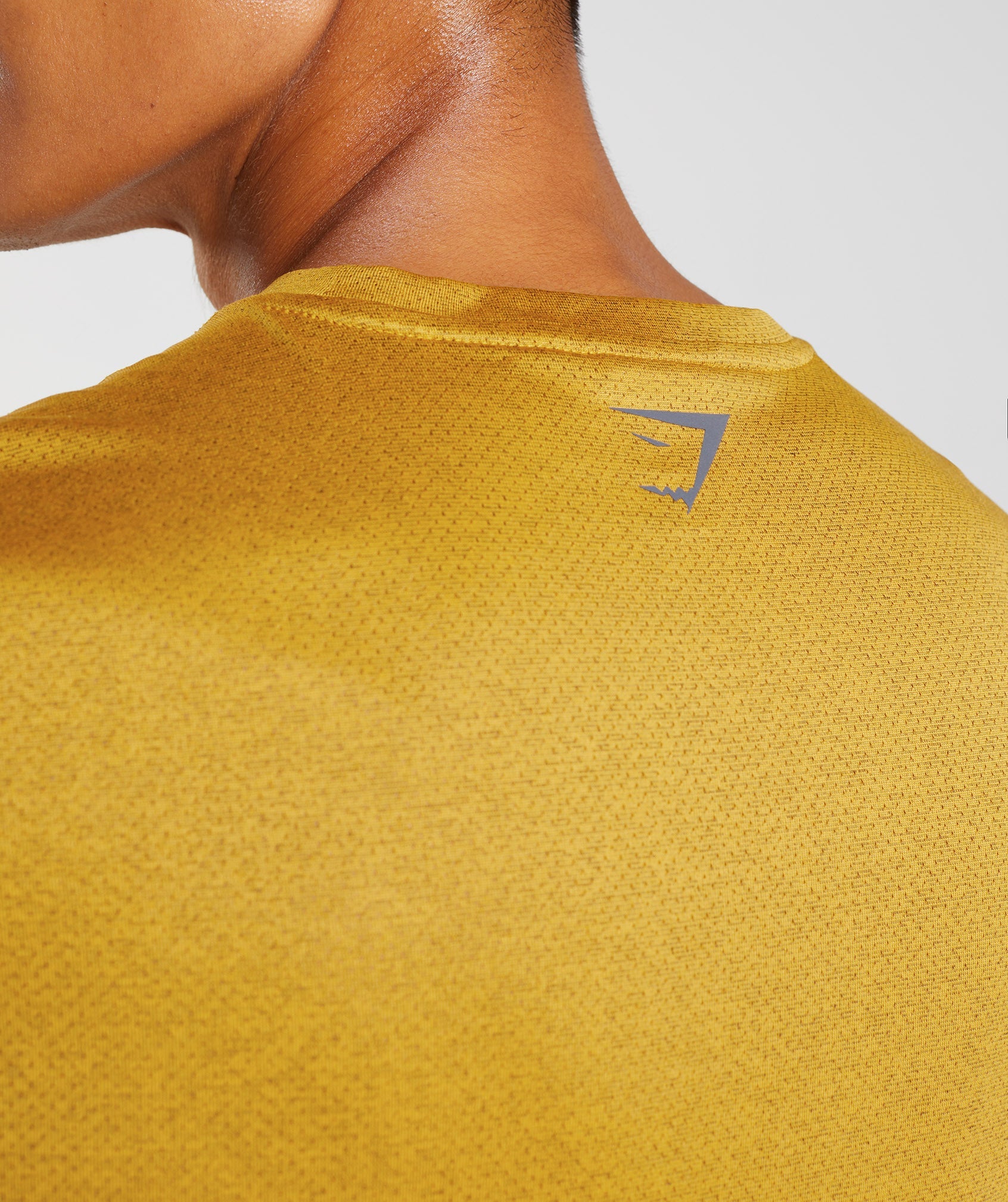 Yellow / Black Men's Gymshark Sport Seamless T Shirts | TVDMNP-678