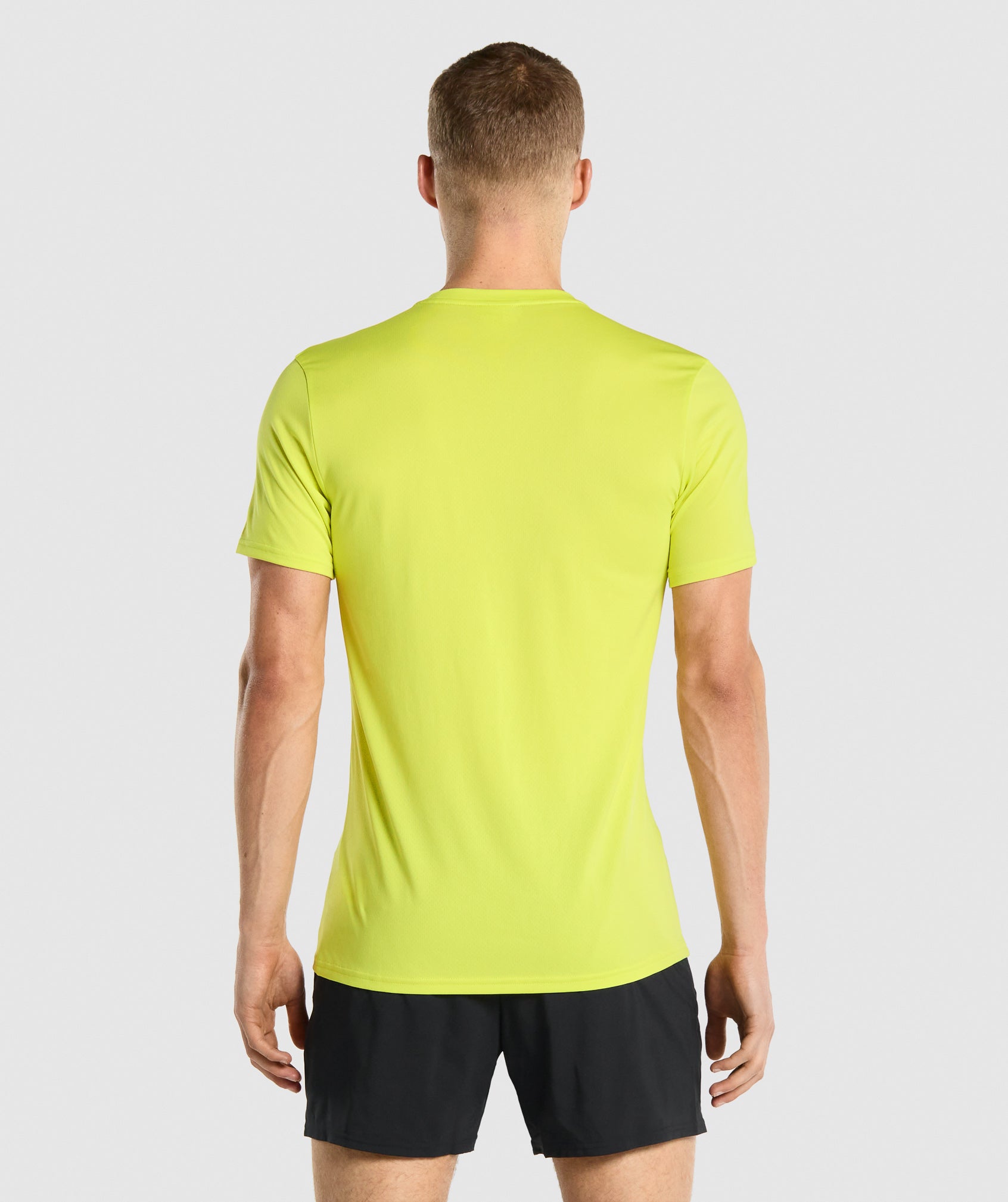 Yellow Men's Gymshark Arrival T Shirts | YTKUME-129